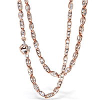 Collier Baraka Homme in Or Diamante 0.02 Ct GC214771RBLU550002 - GC214771RBLU550002